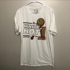 Adidas Miami heat championship shirt